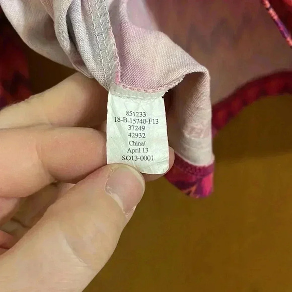 REI Baselayer Chevron Striped Crew Top - Picture 5 of 5